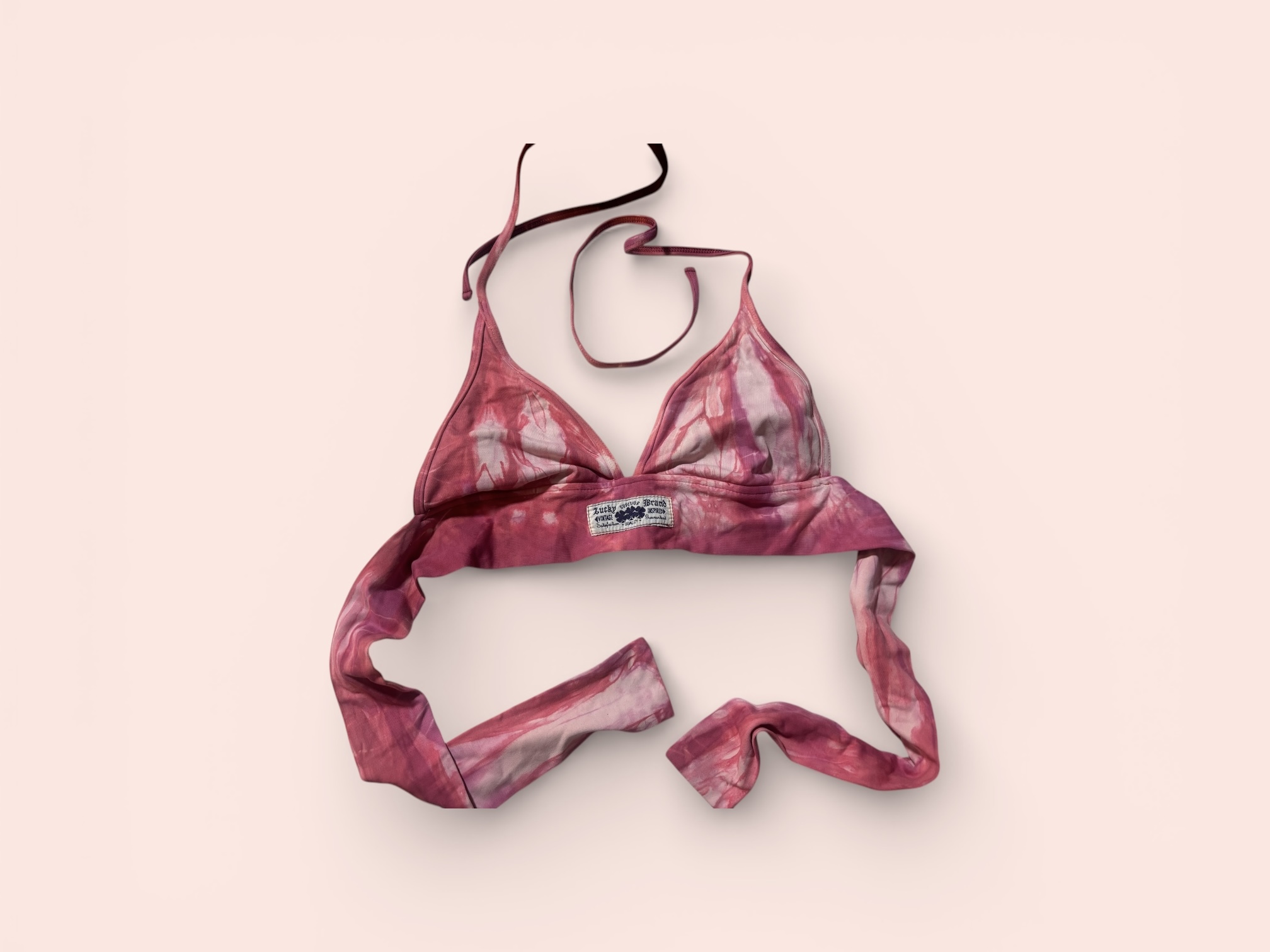 Tie Dye Halter Top