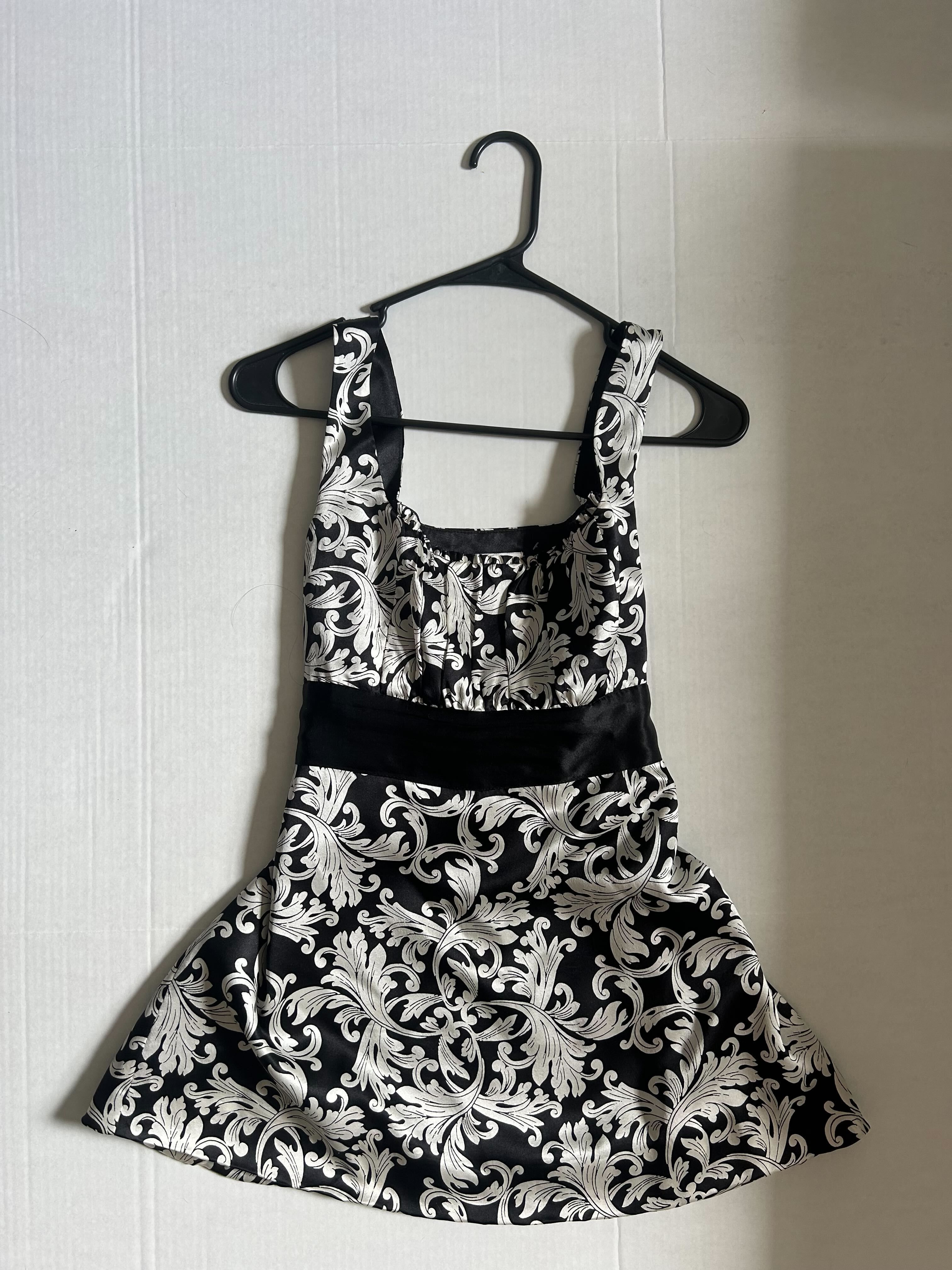 White House Black Market Baroque Mini Dress