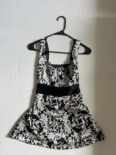 White House Black Market Baroque Mini Dress