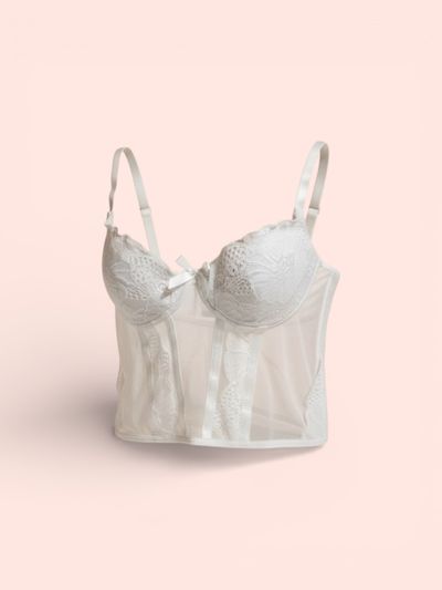 White Lace Tank