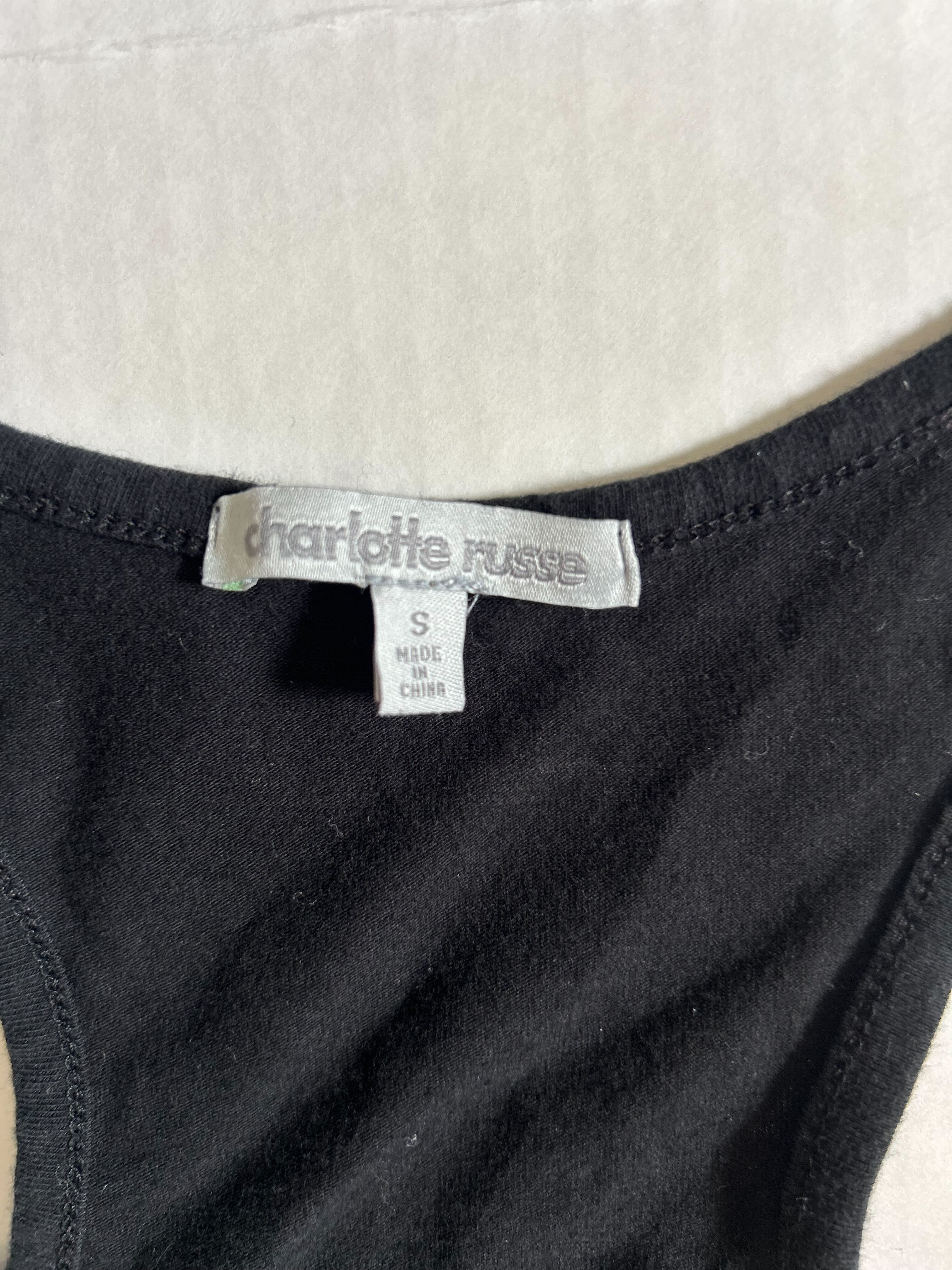 Charlotte Russe Gold Sequin Racerback Tank — Size S photo 3